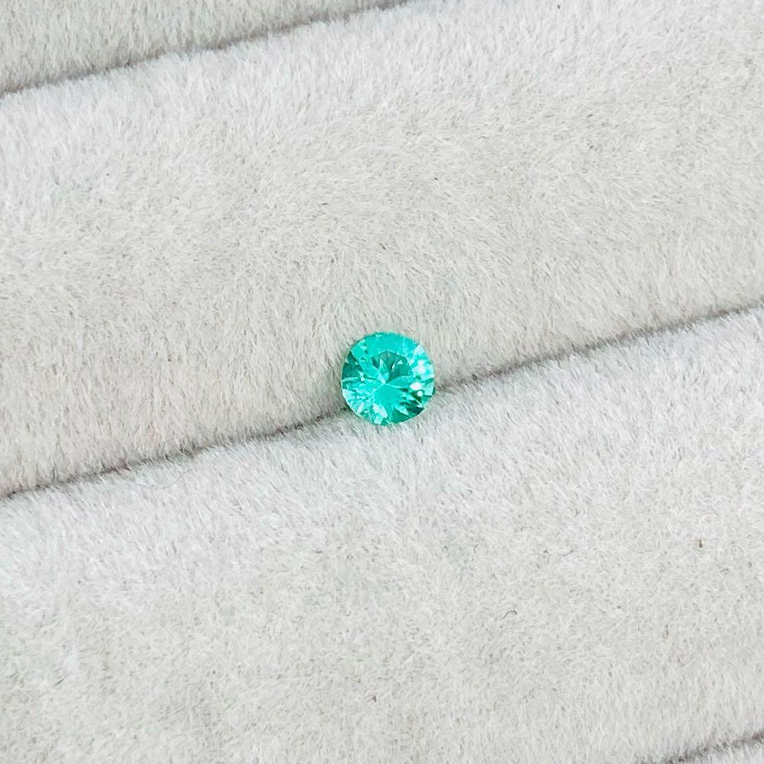 天然石　ノンオイルエメラルド　希少石　エメラルドリング