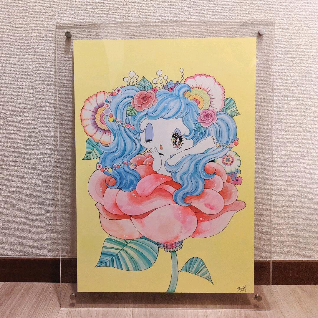 せきやゆりえ　B3サイズ原画