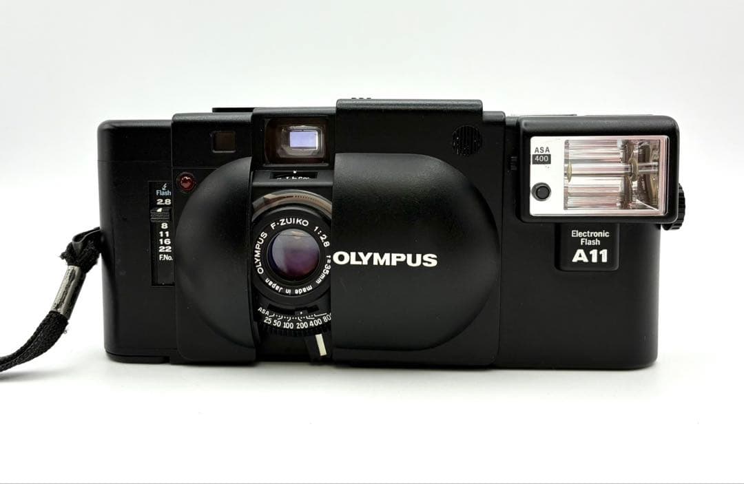 【完動品 美品】OLYMPUS XA A11 コンパクトフィルム 動作確認済