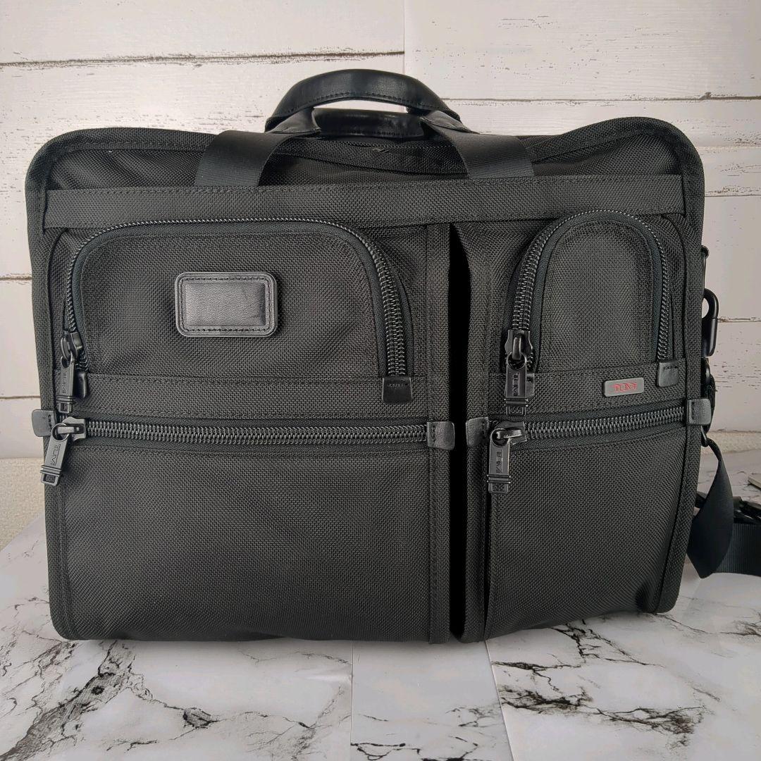 【極美品】トゥミ☆2way 大容量　ブリーフケース　　メンズ　ビジネス　トラベル