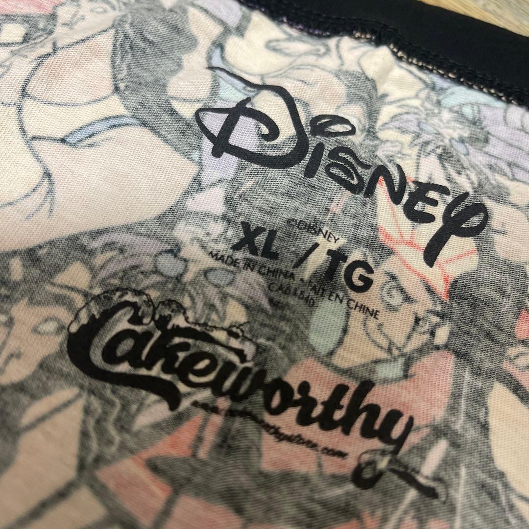 完売日本未発売Disneyラマになった王様cakeworthyTシャツXL