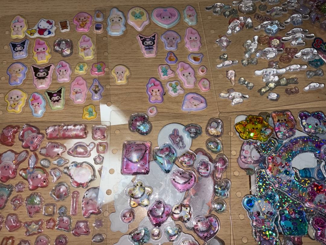 5冊！シール帳完成品＋未開封シール＋シール台帳