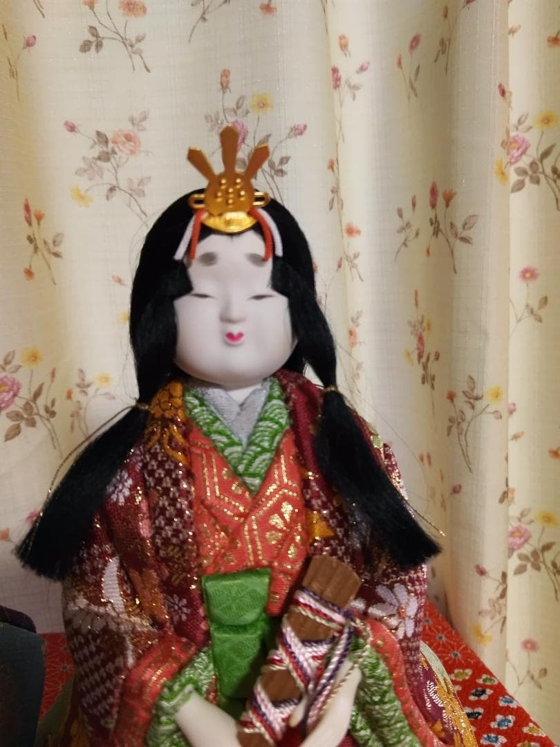 手作り木目込み人形立ち雛
