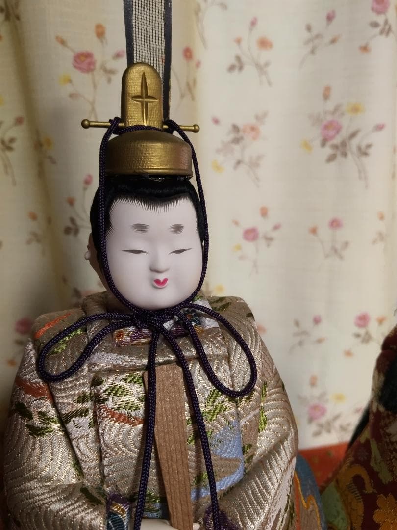 手作り木目込み人形立ち雛