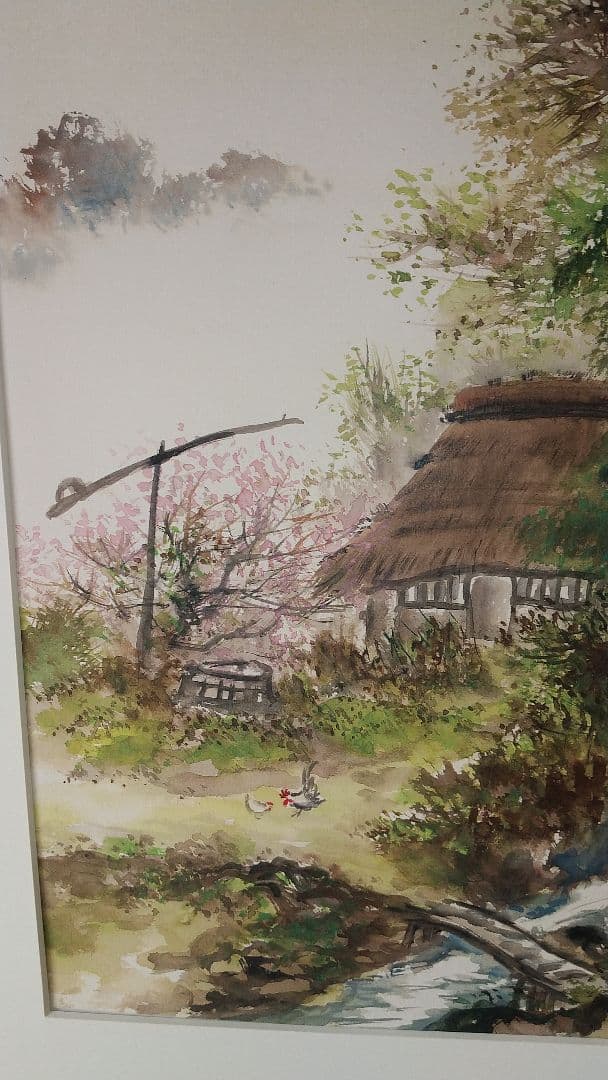 日本画水彩画⑨