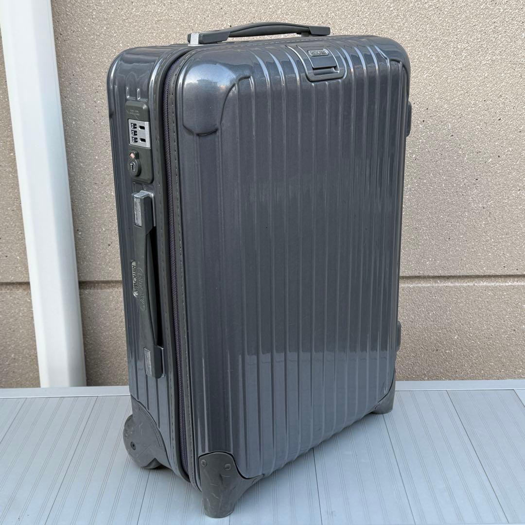 リモワ　RIMOWA サルサデラックス　2輪　32L 機内持込　グレー