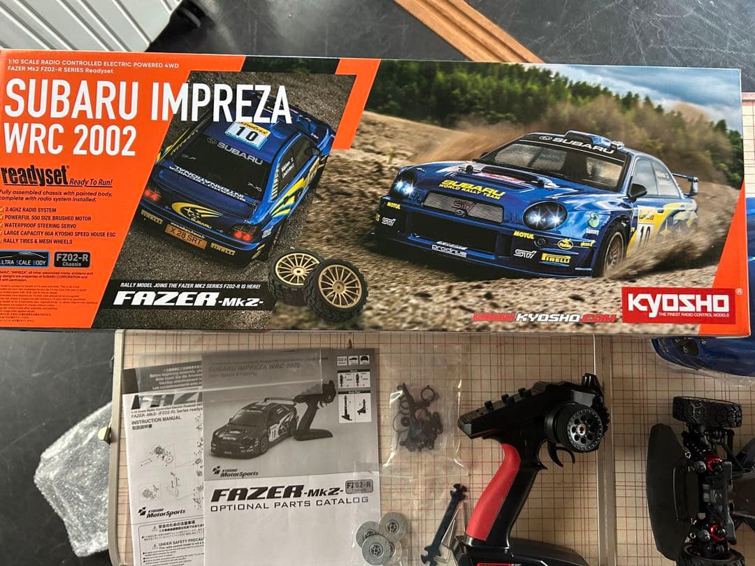 京商 4WD フェーザーMk2レディセット スバル インプレッサ