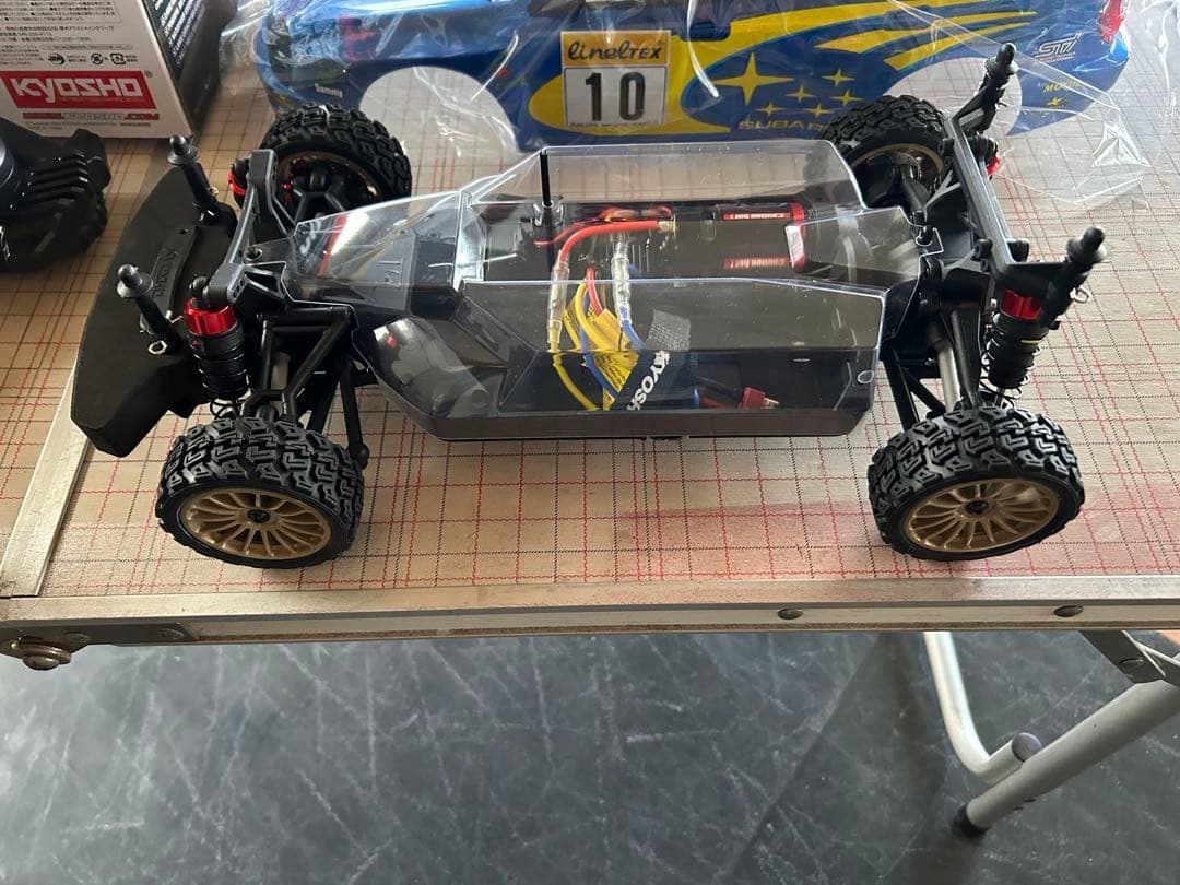 京商 4WD フェーザーMk2レディセット スバル インプレッサ