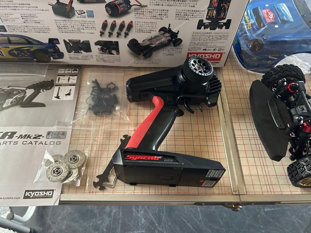 京商 4WD フェーザーMk2レディセット スバル インプレッサ