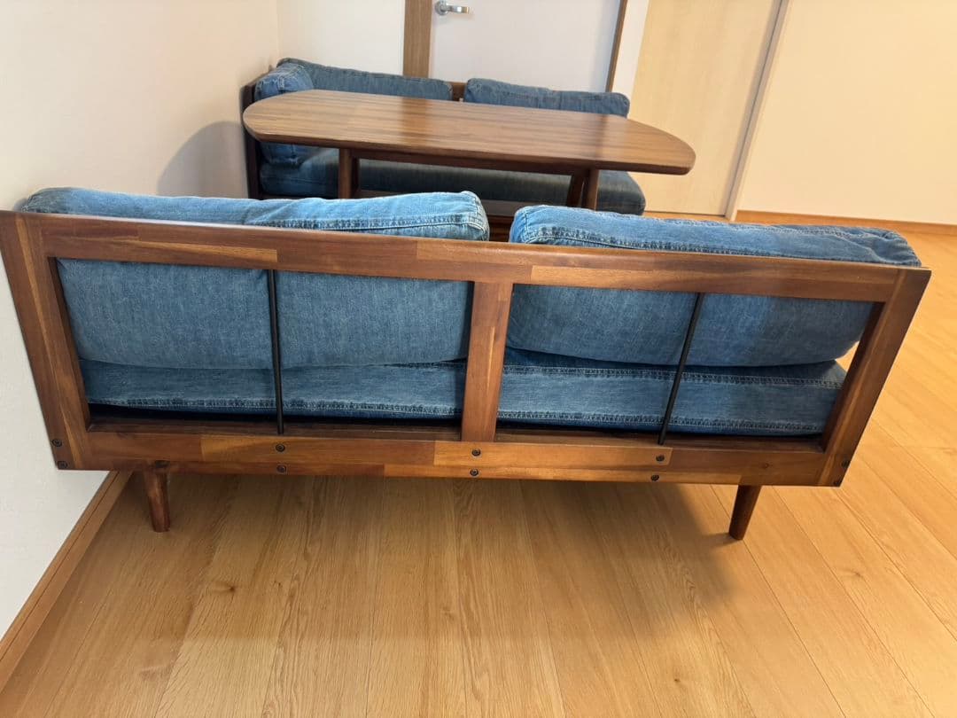 【再値下げしました】unico SWELLA ダイニングセットW1200