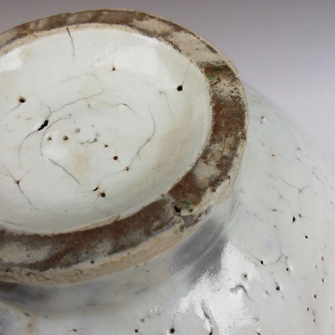 Ｔ２９　茶碗　『粉引茶碗』『丸田憲良作』　共箱　抹茶碗　茶道具