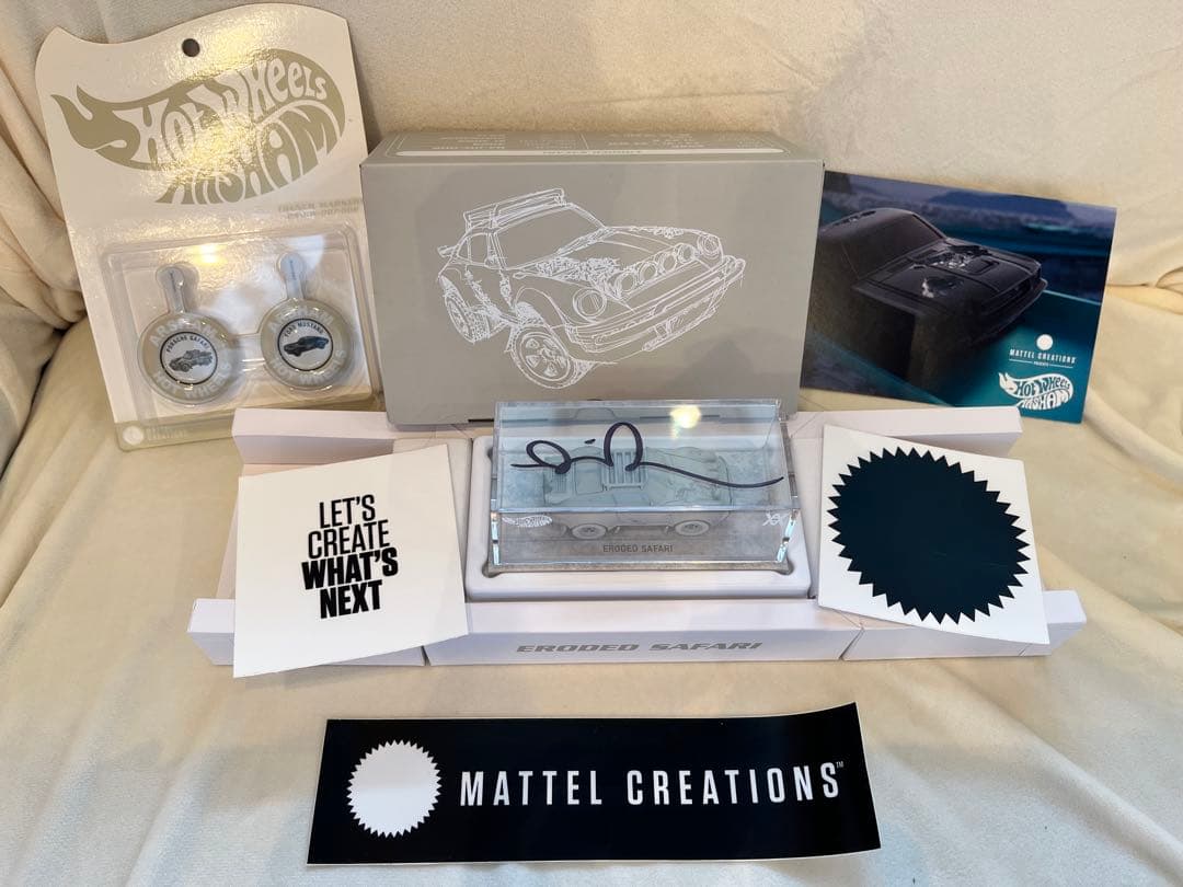 Daniel Arsham Hot Wheels SAFARI サインノベルティ