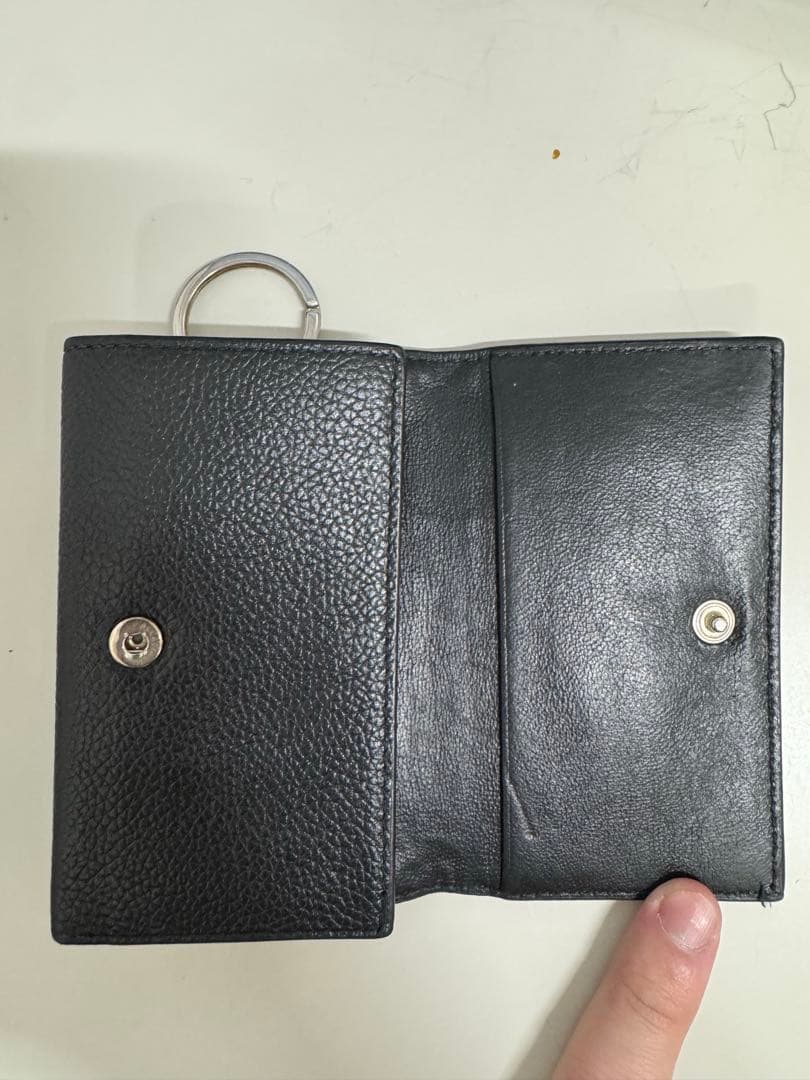 【中古】BALENCIAGA 6連キーケース ブラック　バレンシアガ