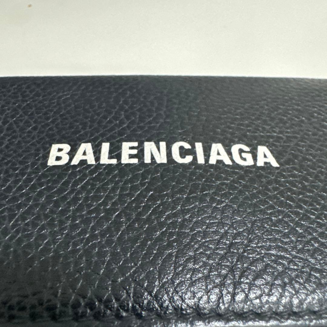 【中古】BALENCIAGA 6連キーケース ブラック　バレンシアガ
