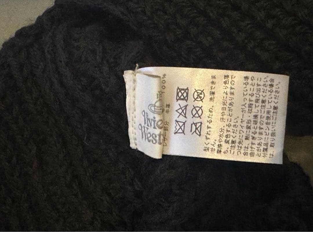 【希少】Vivienne Westwood キャットイヤーフラップニット