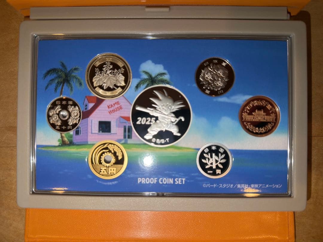 ドラゴンボール40周年記念2025プルーフ貨幣セット