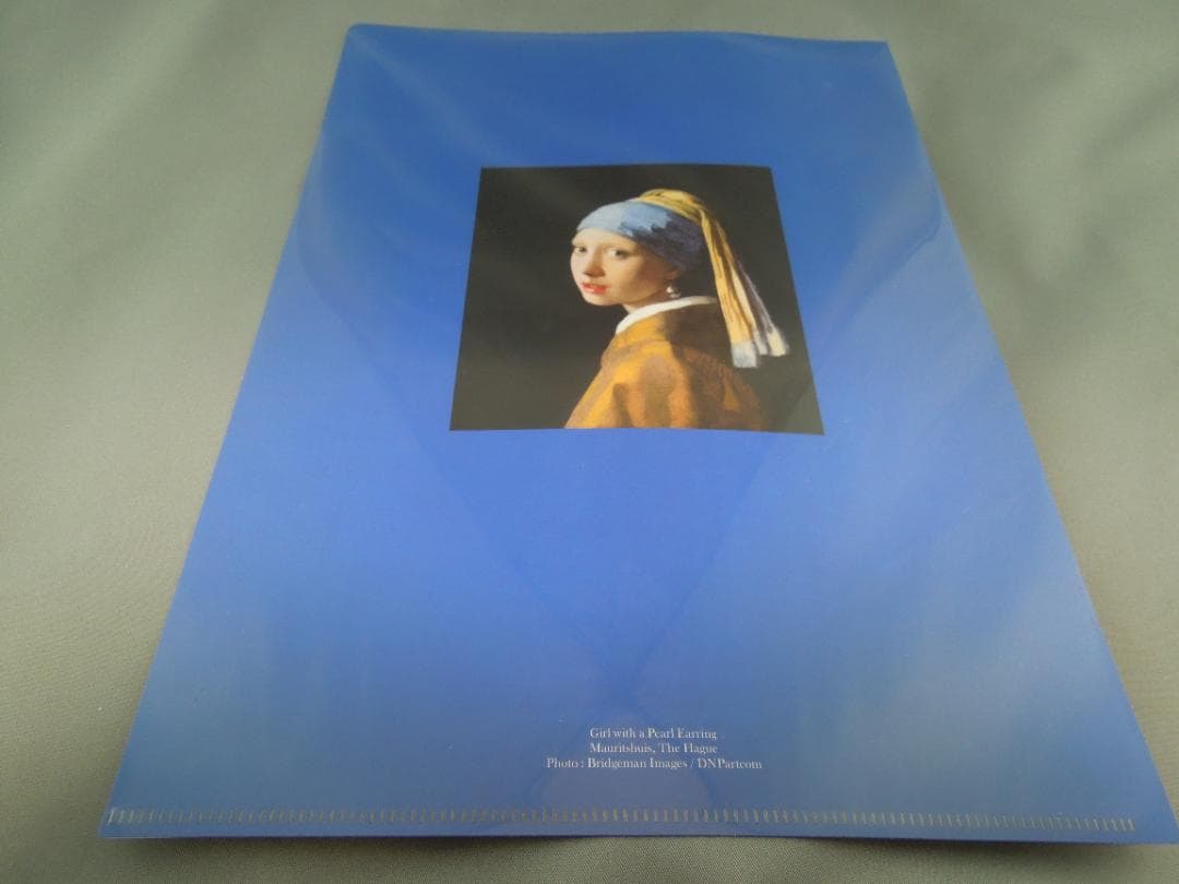 ❌美術館グッズ【7786】　A4版ファイル　真珠の耳飾りの少女（フェルメール）