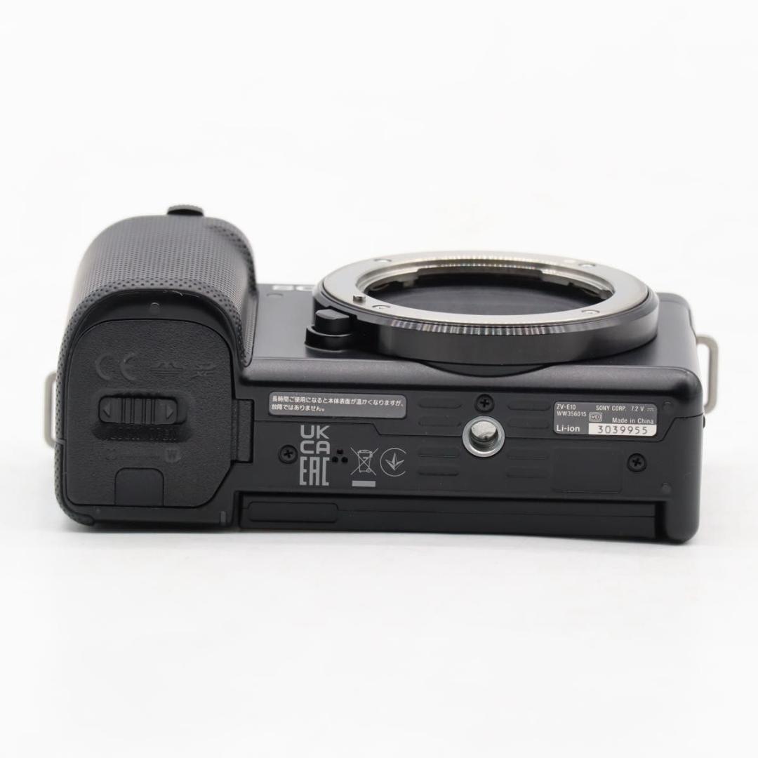 【ショット数2,995】 SONY ZV-E10 ボディ ブラック