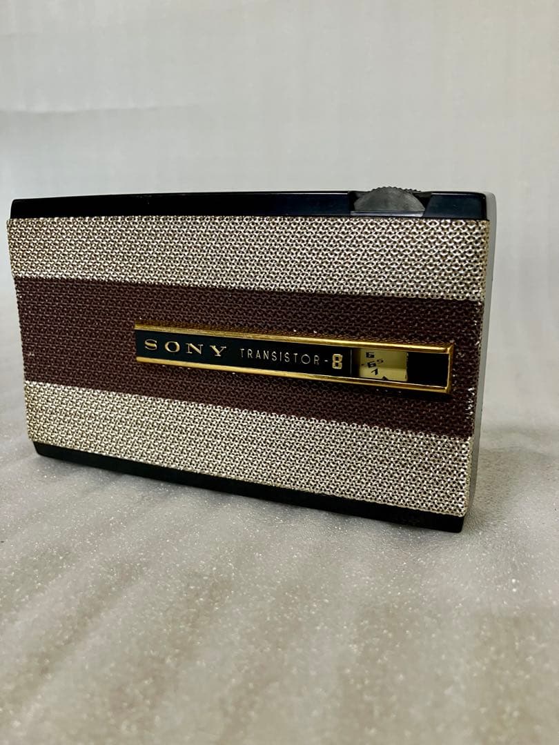 動作品　トランジスタラジオ SONY TR-810 昭和レトロ 当時
