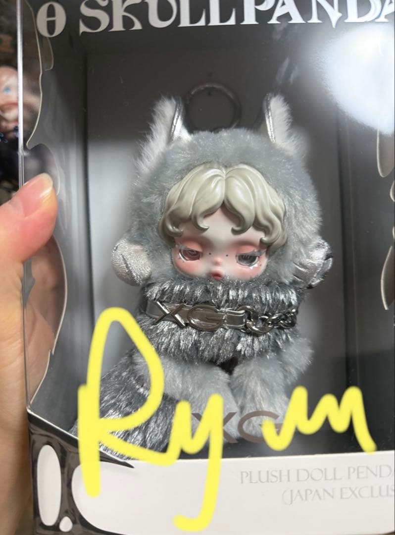 skullpanda × XGコラボ ぬいぐるみペンダント 日本限定