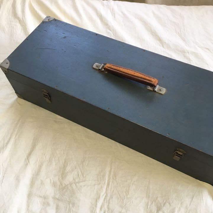 警察 鑑識課 木箱 警察グッズ 昭和