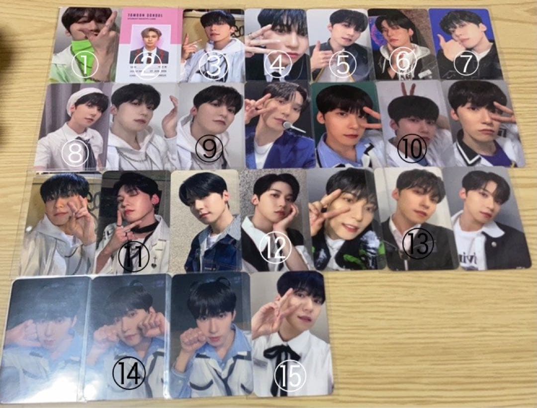 ONEUS ゴニ コンヒ ヨントン 対面サイン会 ラキドロ 特典 トレカ