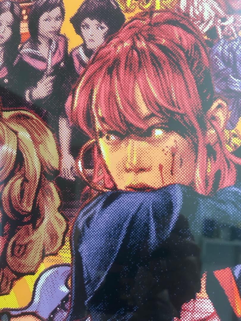 ロッキンジェリービーン　シルクスクリーン　額付