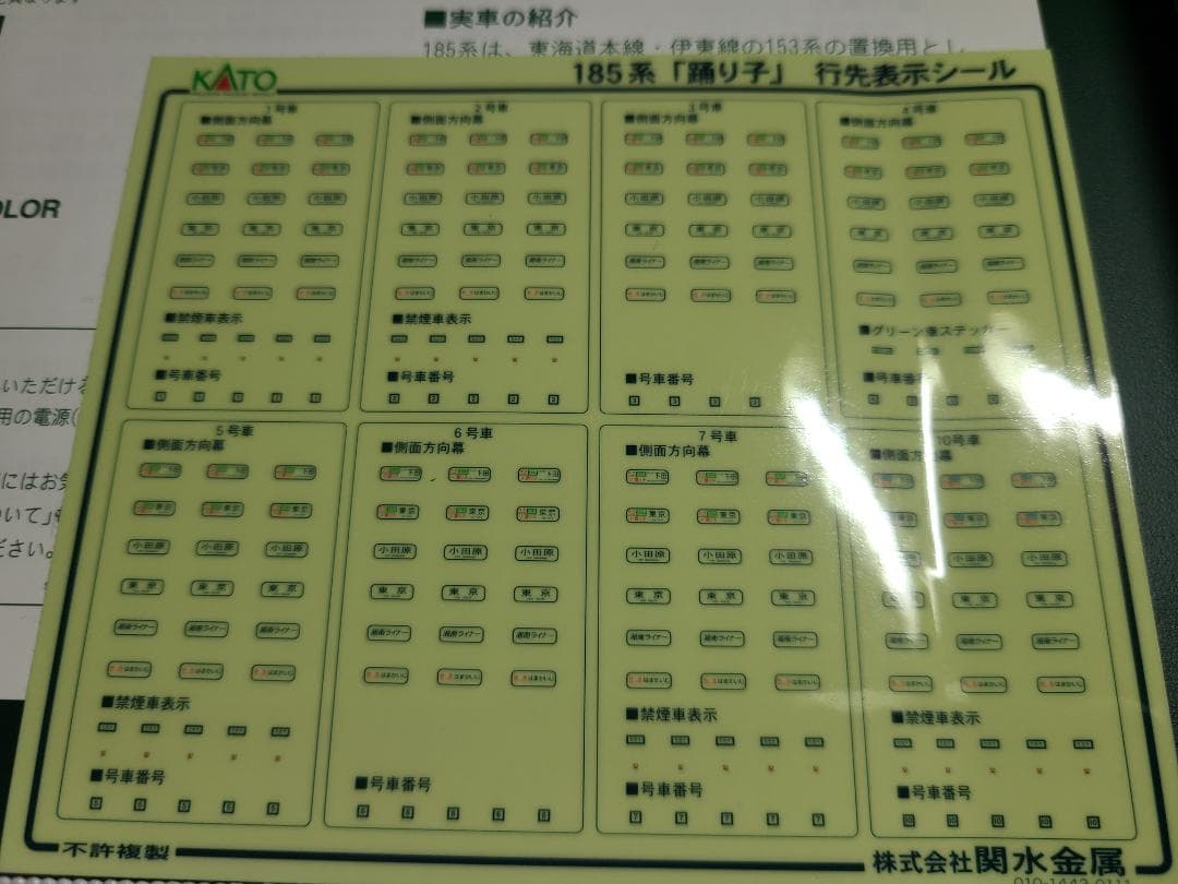 KATO 10-224 185系0番台踊り子8両基本セット