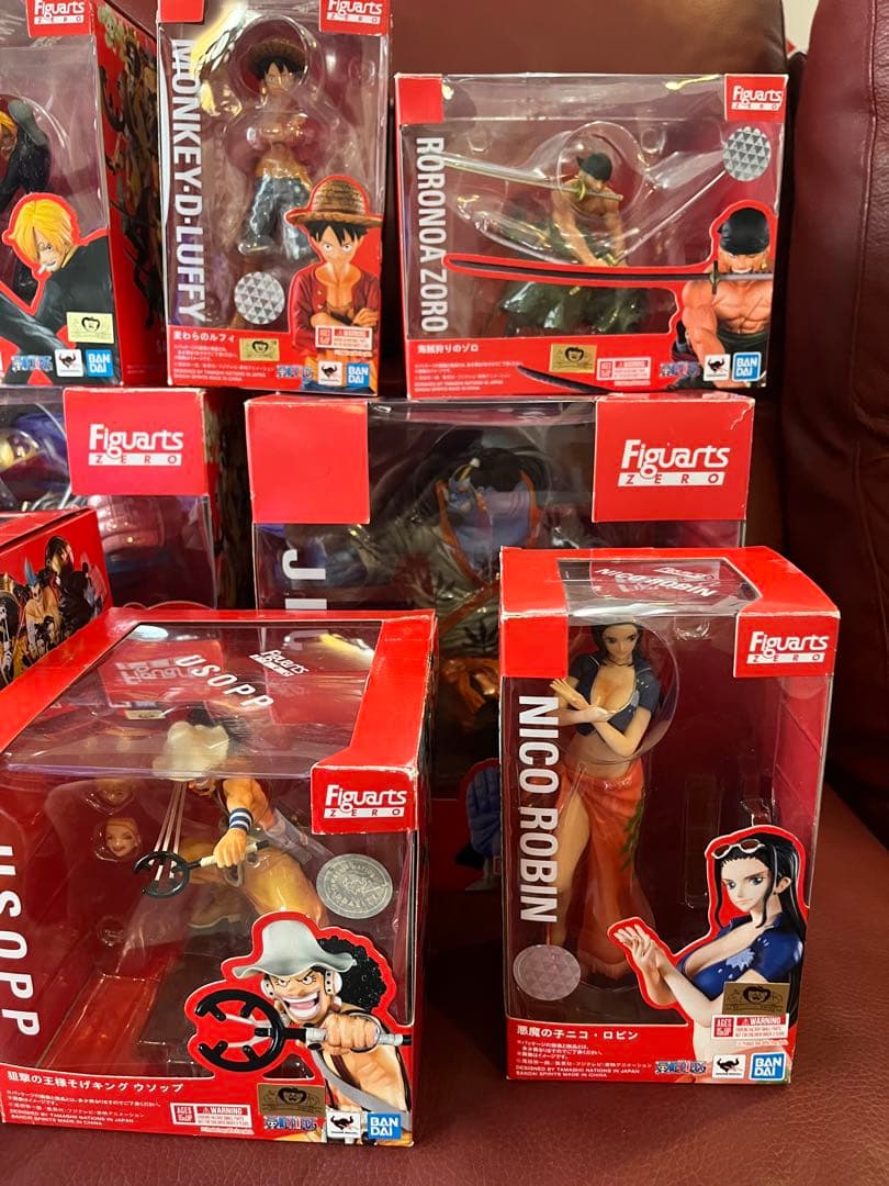 ONE PIECE フィギュアーツZERO 20周年記念　麦わらの一味全種セット