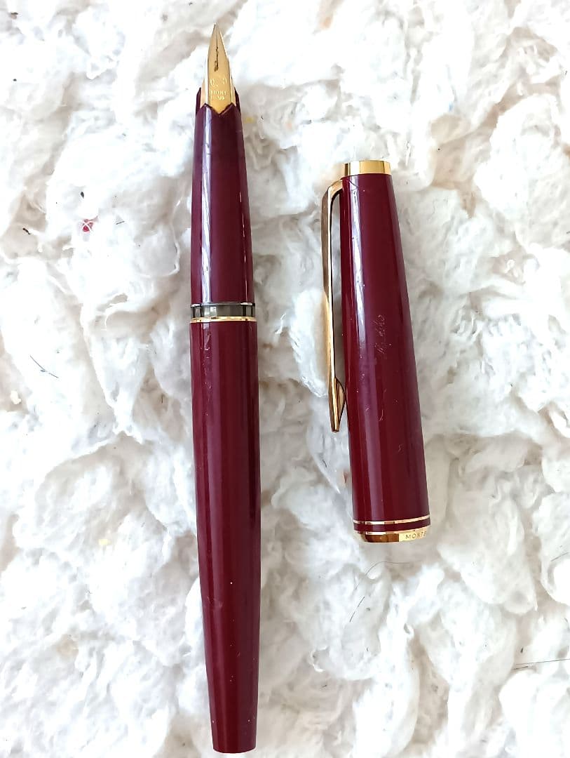 ★モンブラン★ワインレッド 万年筆 品番不明
