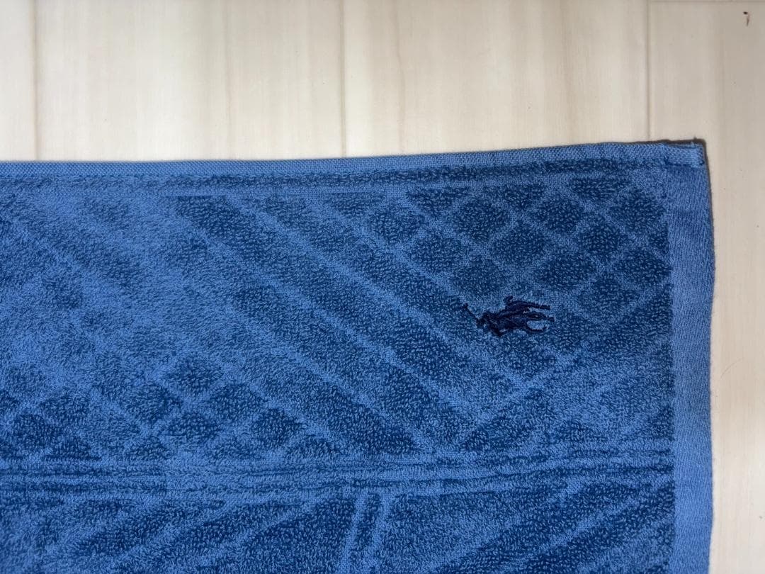 RALPH LAUREN フェイスタオル 6枚組 ブルー系 34×85cm 新品