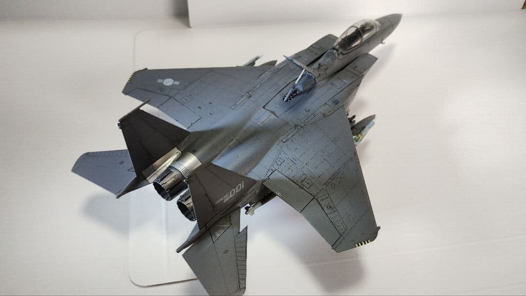 プラモデル完成機　1/72　ROKAF F-15