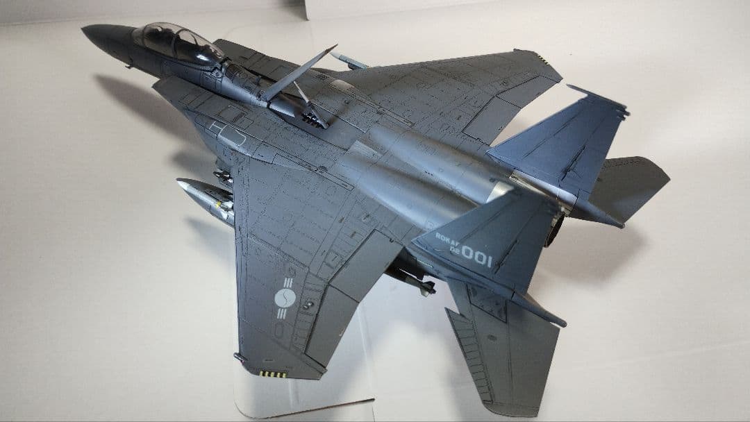 プラモデル完成機　1/72　ROKAF F-15