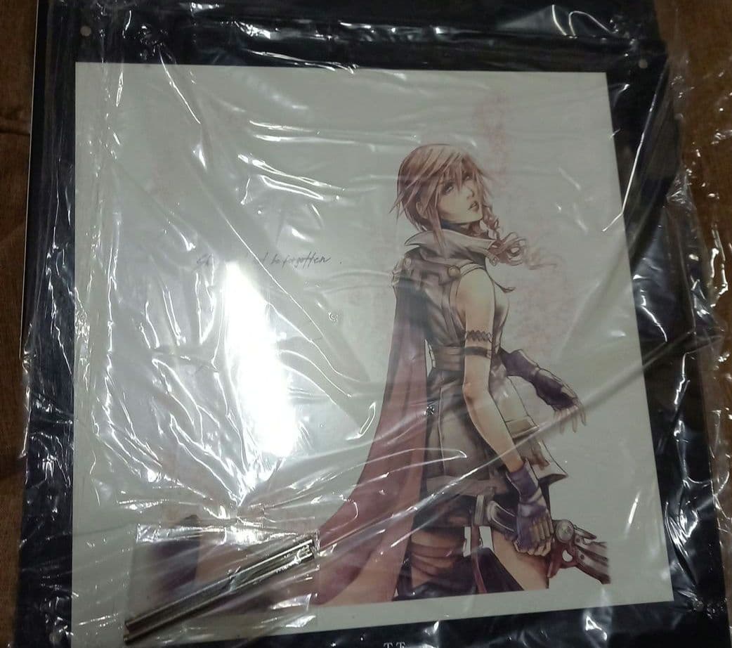 レア☆アルティメットメンバー特典☆オリジナルイラストプレート☆FF☆