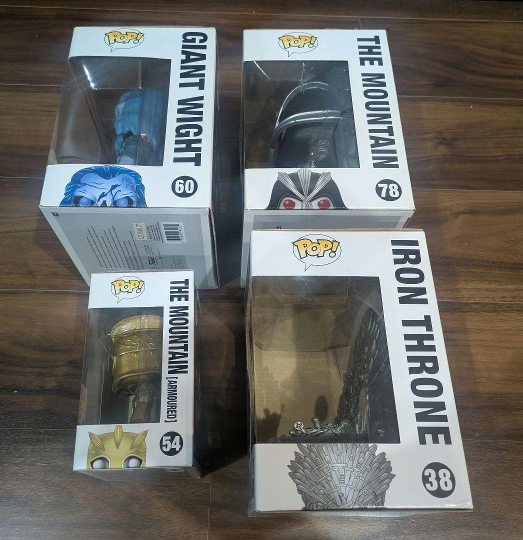 funko pop 【GAME OF THRONES】 ４点セット