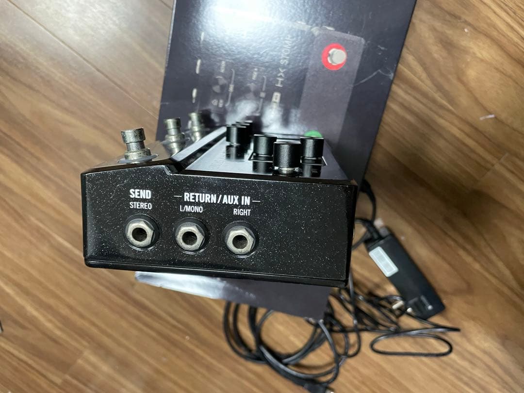 Line6 HXstomp 最新ファームウェアインストール済み