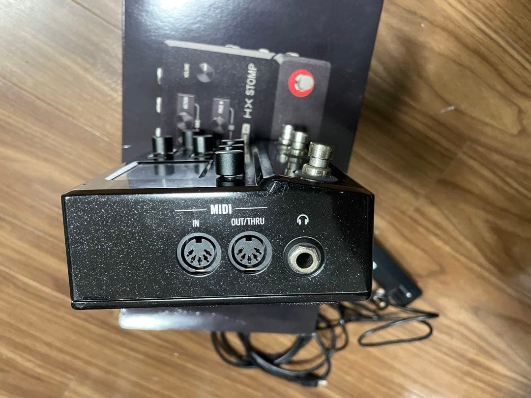Line6 HXstomp 最新ファームウェアインストール済み