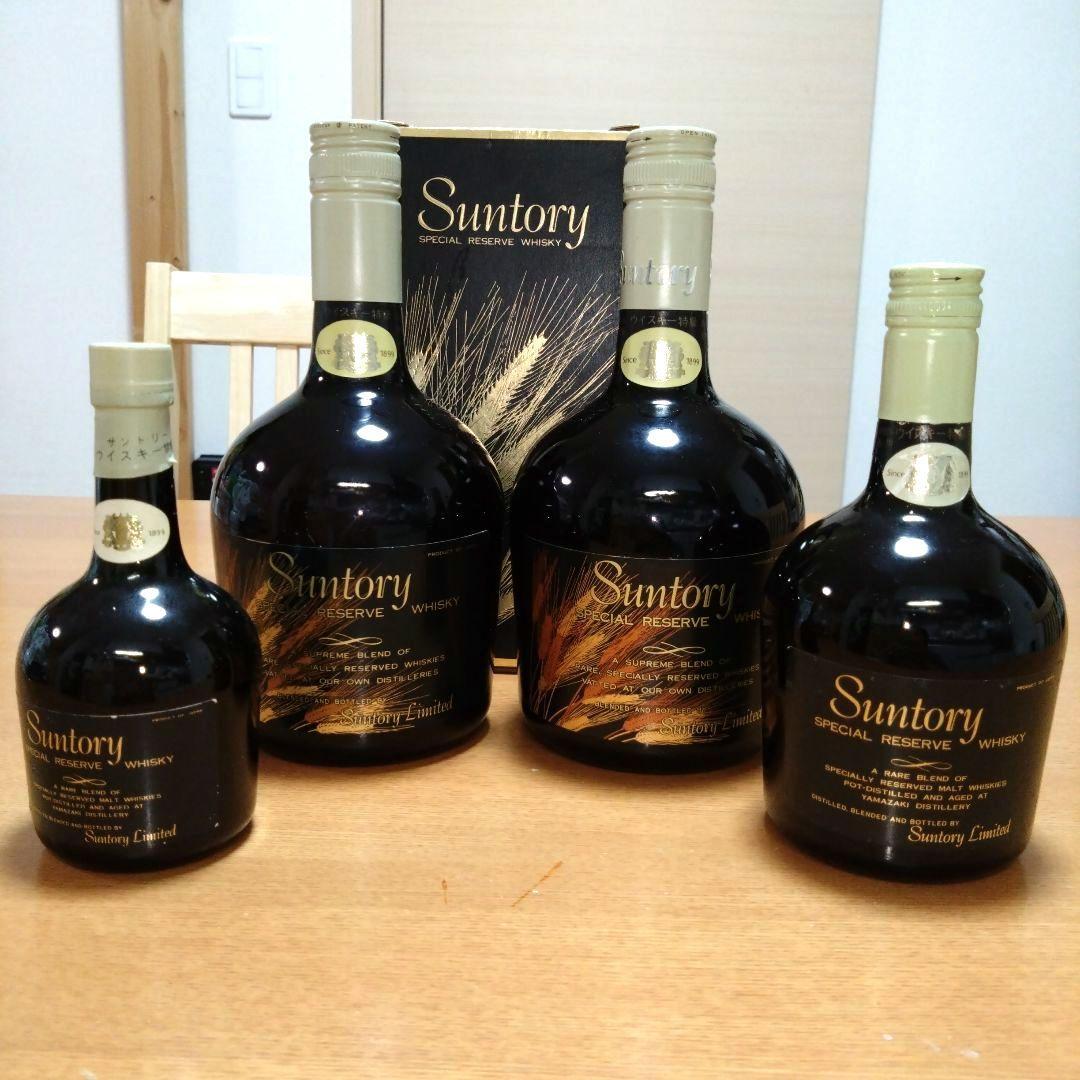 ◆サントリー◆スペシャルリザーブ◆70周年記念ボトル◆特級◆麦穂ラベル◆古酒