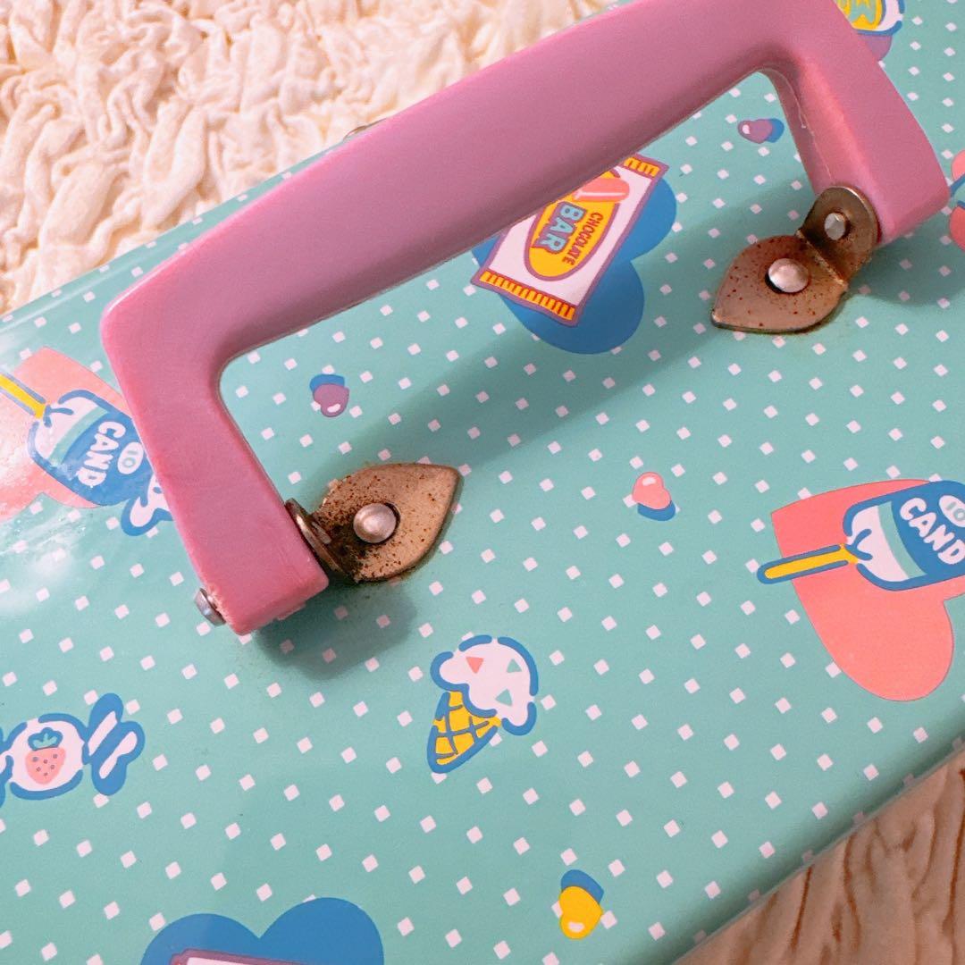 フレッシュパンチ風 缶ケース 昭和 レトロ 日本製 1990年 サンマール レア