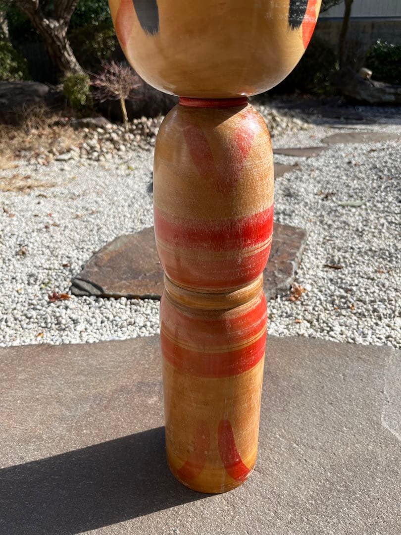 伝統こけし　新山左京　弥治郎　こけし　アンティーク　高さ60cm