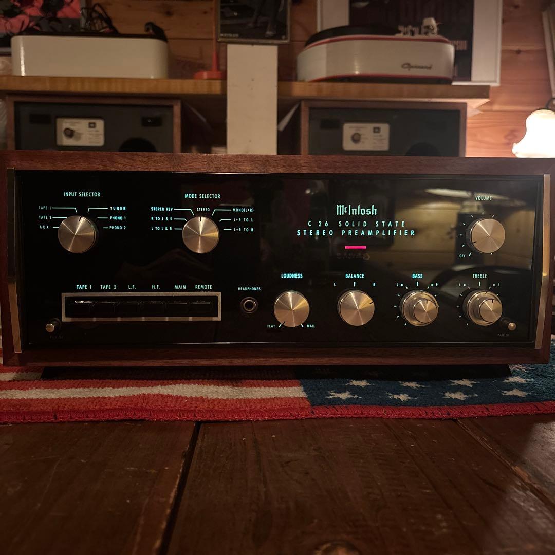 TRIPLEマッキントッシュC26名機美品 プリアンプ