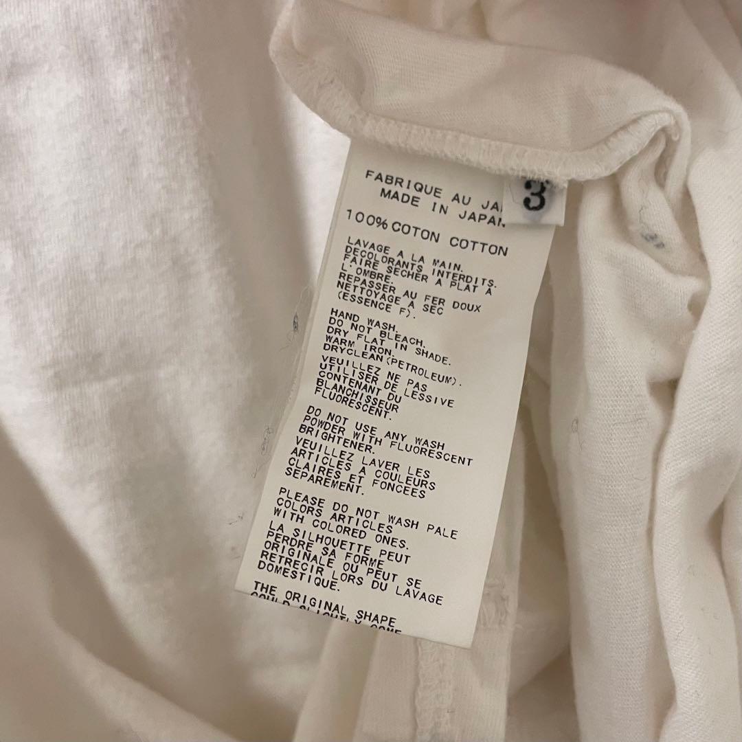 ヨウジヤマモト サイト Ｔシャツ×３ yohji yamamoto syte