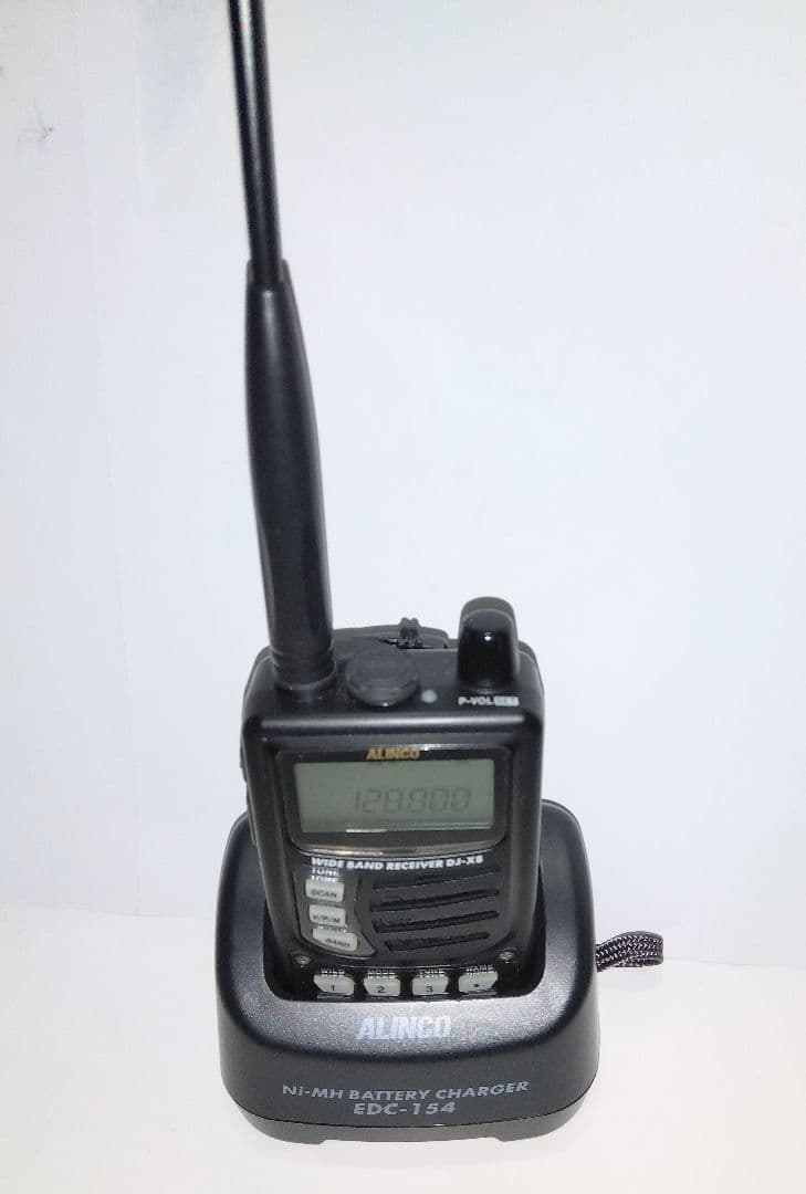 ■DJ-X8広帯域受信機/エアーバンドメモリ済