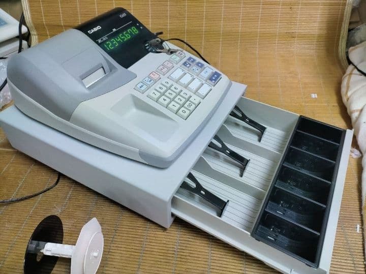 カシオレジスター　106ER　簡単便利特殊　送料込　925777