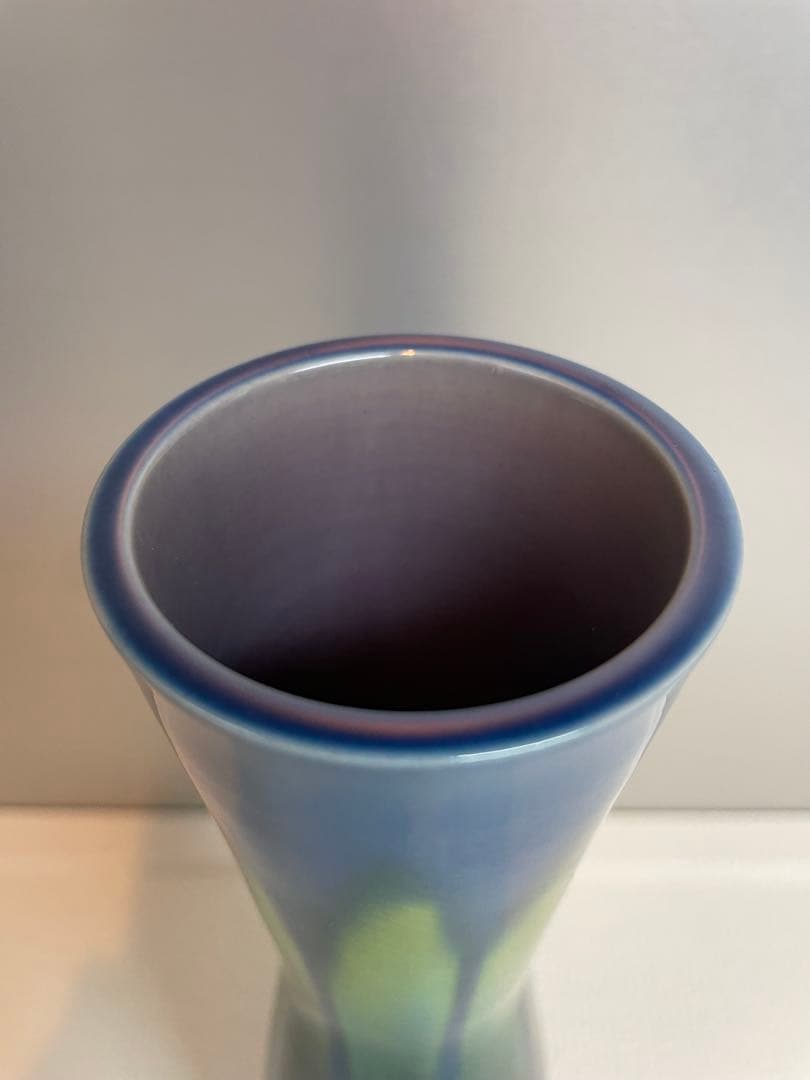 人間国宝 三代 徳田八十吉 正彦 作 花入