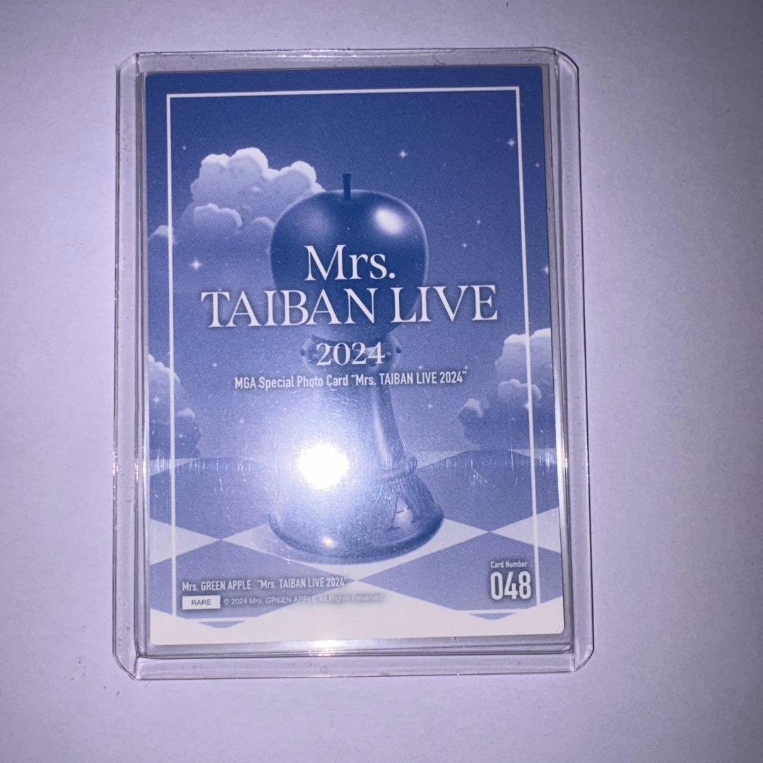 Mrs.GREEN APPLE ミセス 若井滉斗 対バン フォトカ レア 48