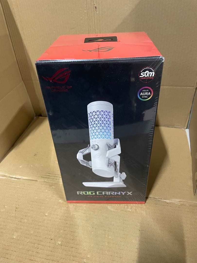 ASUS プロ仕様 カーディオイドコンデンサー ゲーミングマイクC501 ROG