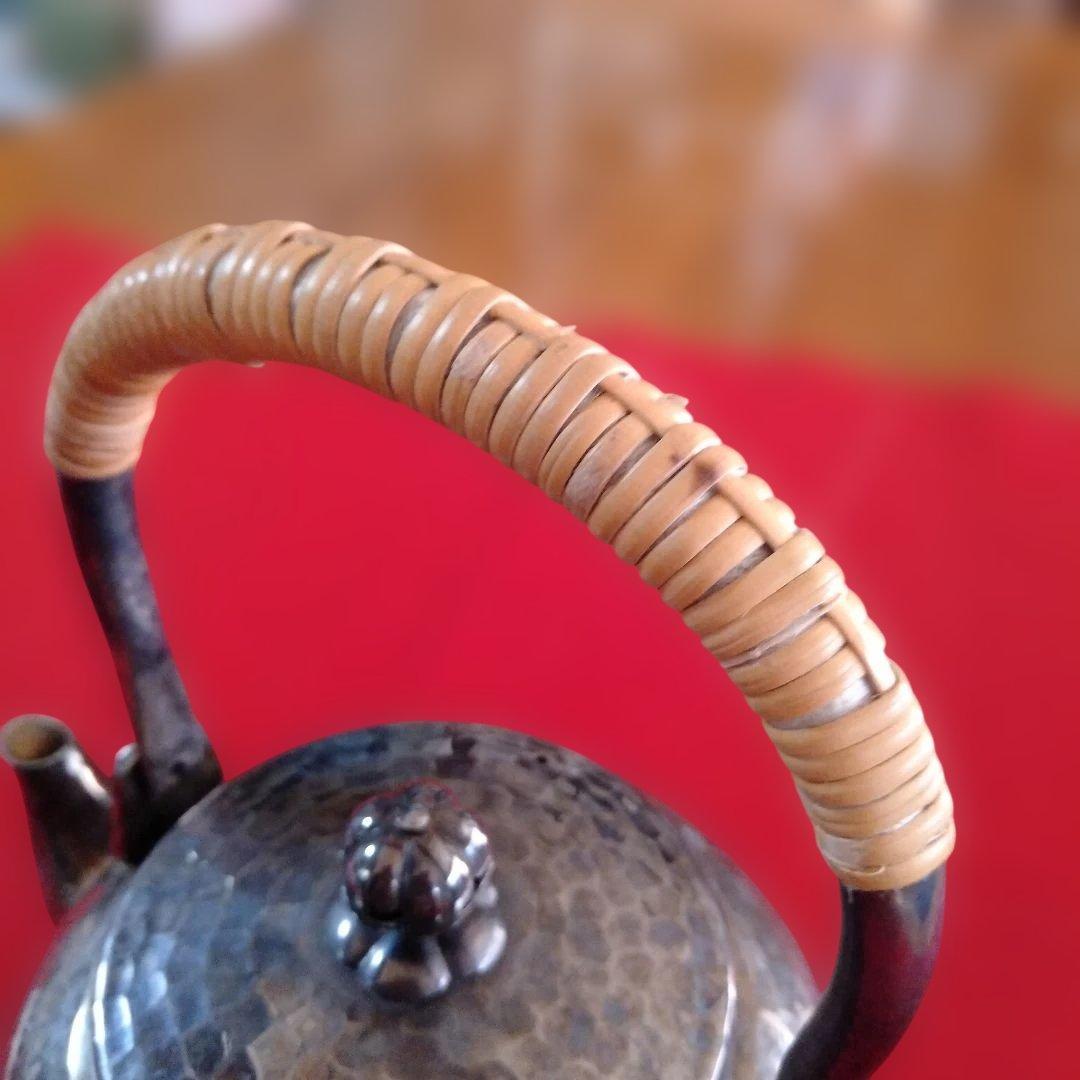 銀瓶　湯沸かし