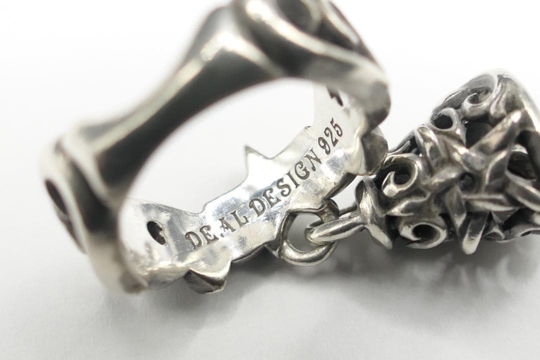 美品　7号　ディールデザイン　フリック　ベル　リング　指輪