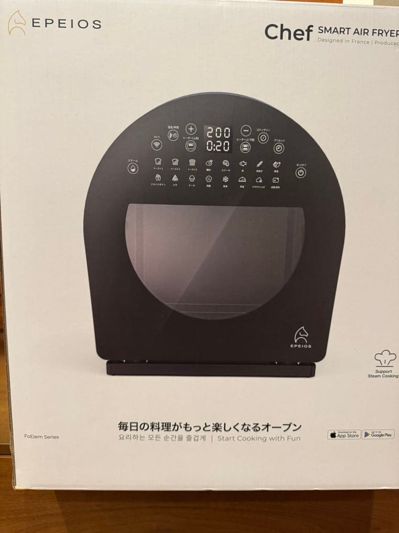 新品 ノンフライオーブン14L Epeios Chef EPEIOS